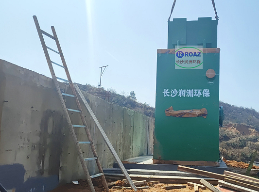 200噸一體化凈水設(shè)備投入使用；